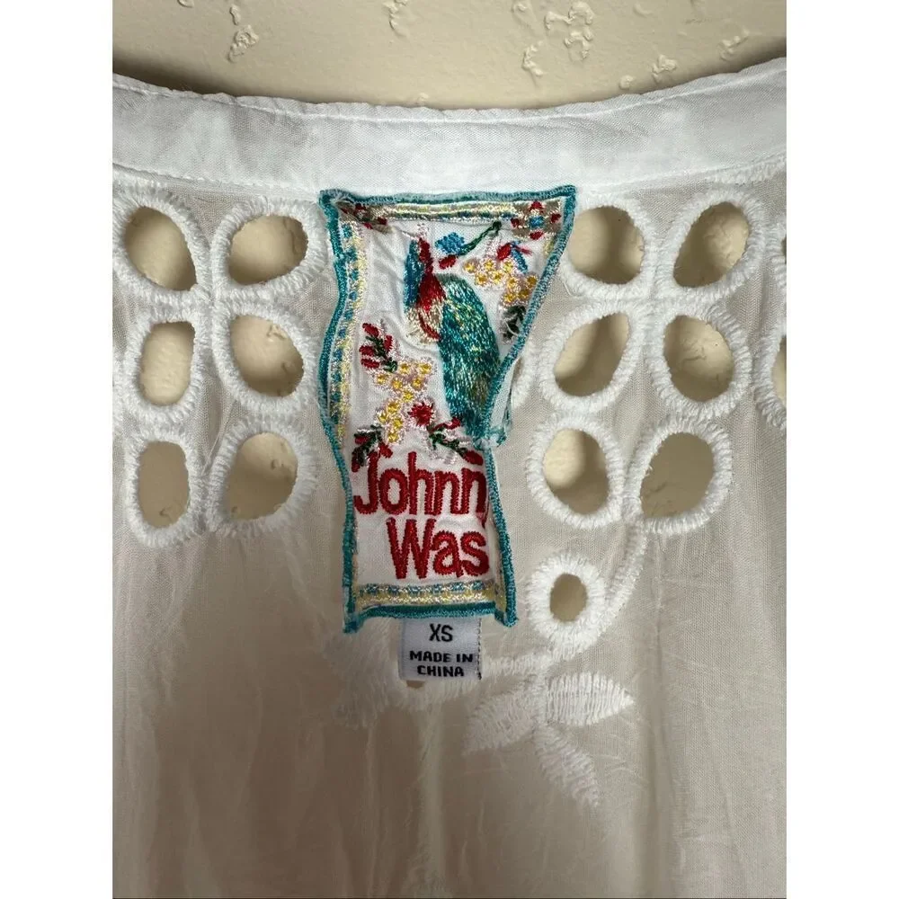 Johnny Was Lance Ruffle Kimono - Picture 7 of 8